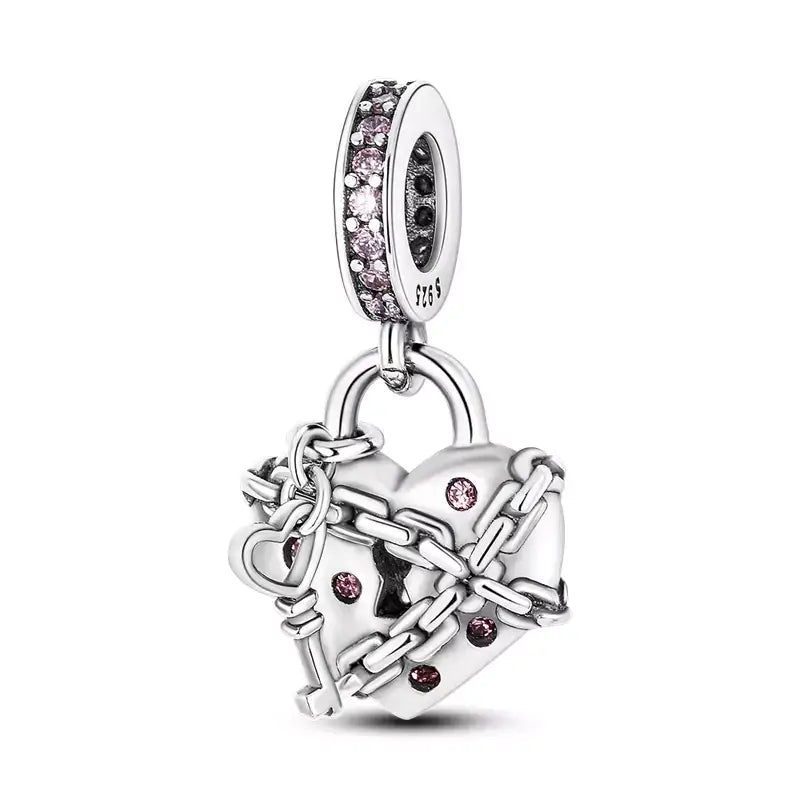 United Heart Charm